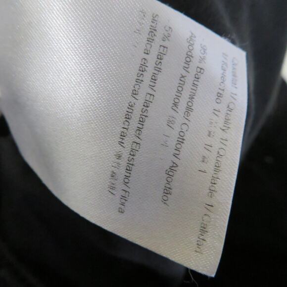 Escada Womens Sz EU Sz 36 US Sz 4 Black Linda Pants Straight Leg Pants - Picture 7 of 7